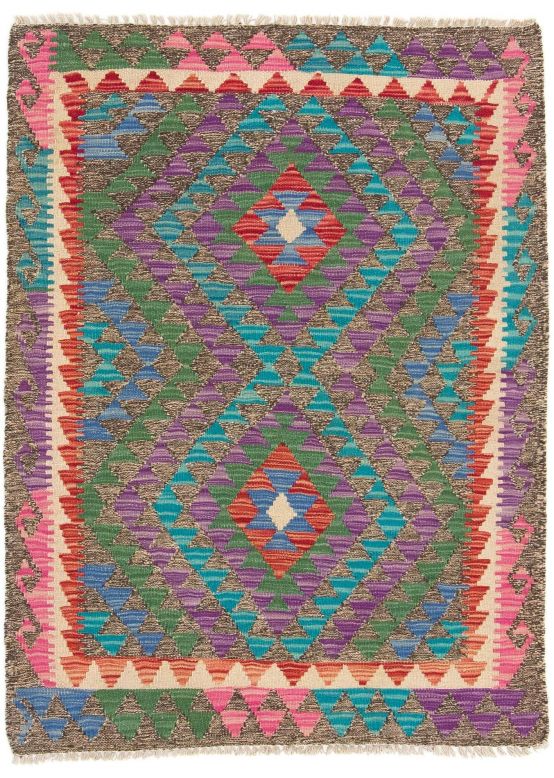 Tapis tissé à plat Kilim Afghan