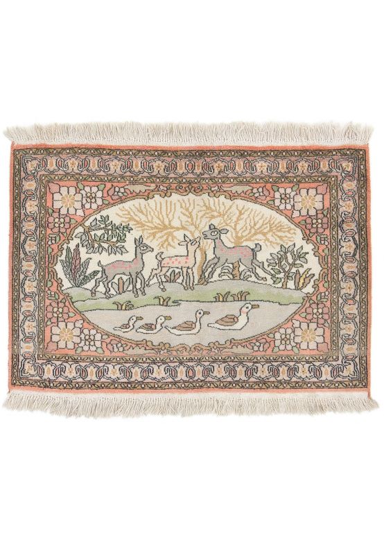 Tapis Cachemire soie