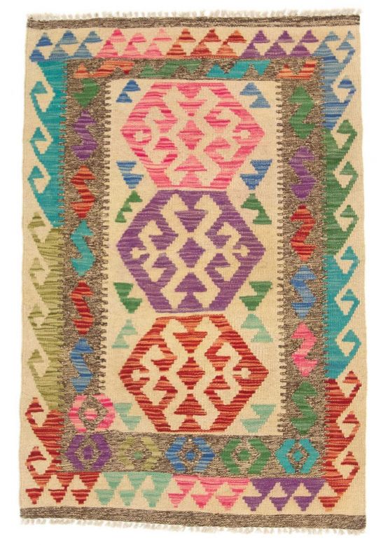 Tapis tissé à plat Kilim Afghan