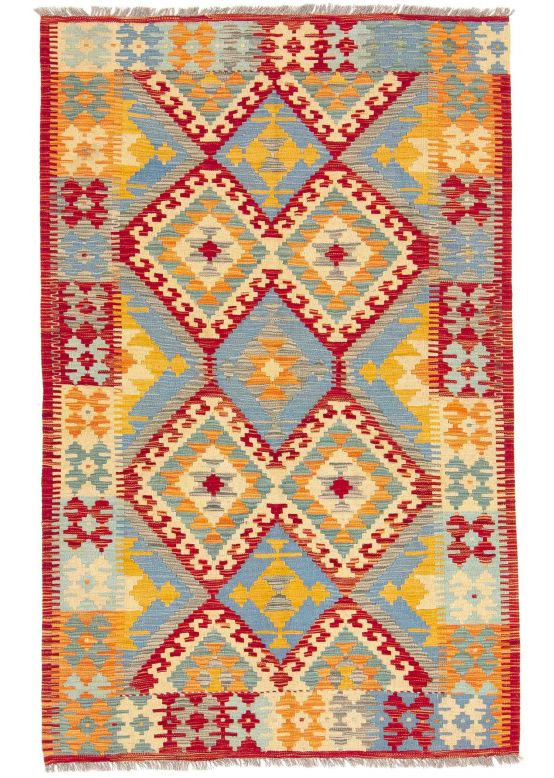 Tapis tissé à plat Kilim Afghan