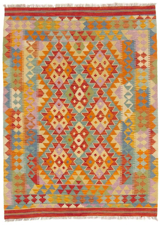 Tapis tissé à plat Kilim Afghan