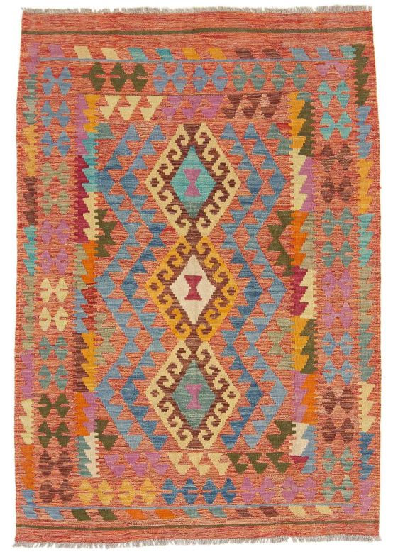 Tapis tissé à plat Kilim Afghan