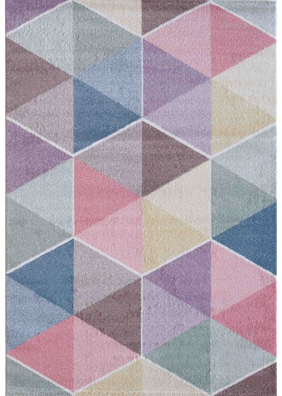 Tapis Geo Multicouleur