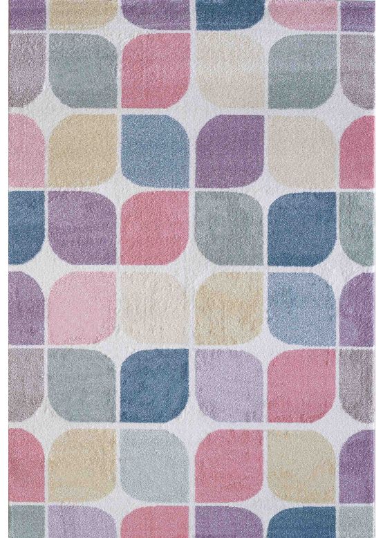 Tapis Geo Multicouleur