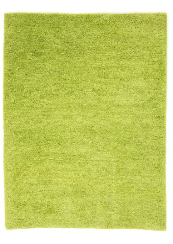 Tapis à poils longs Softly Vert