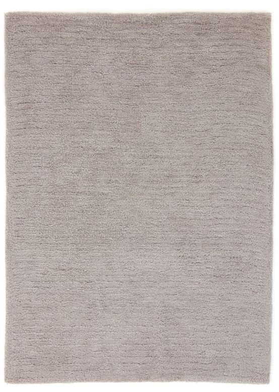 Tapis à poils longs Softly Argent