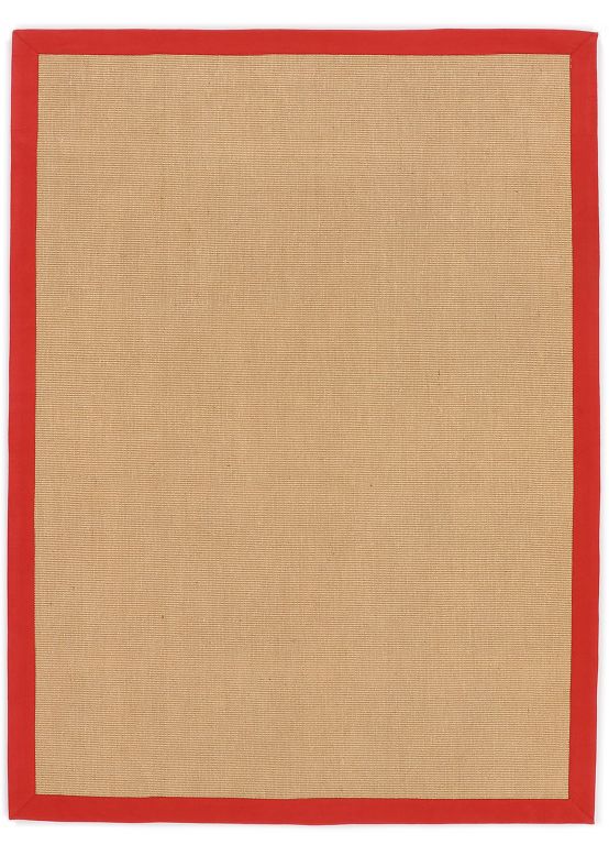 Tapis Sisal Rouge