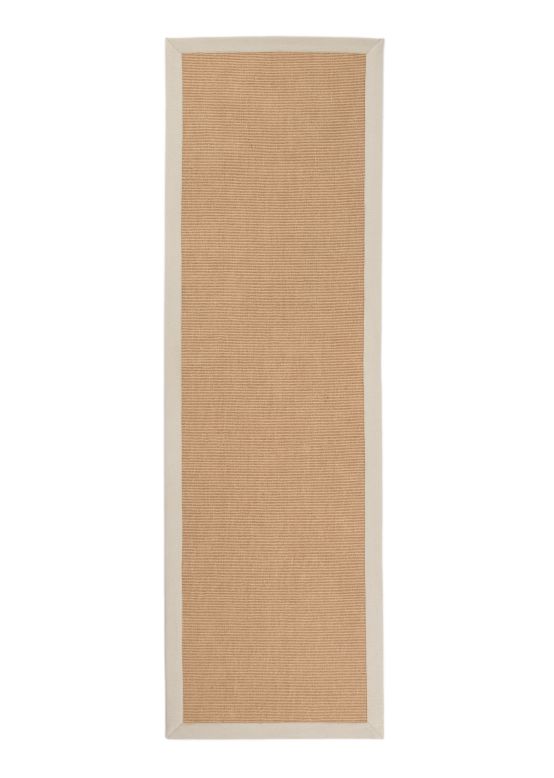 Tapis couloir Sisal Crème