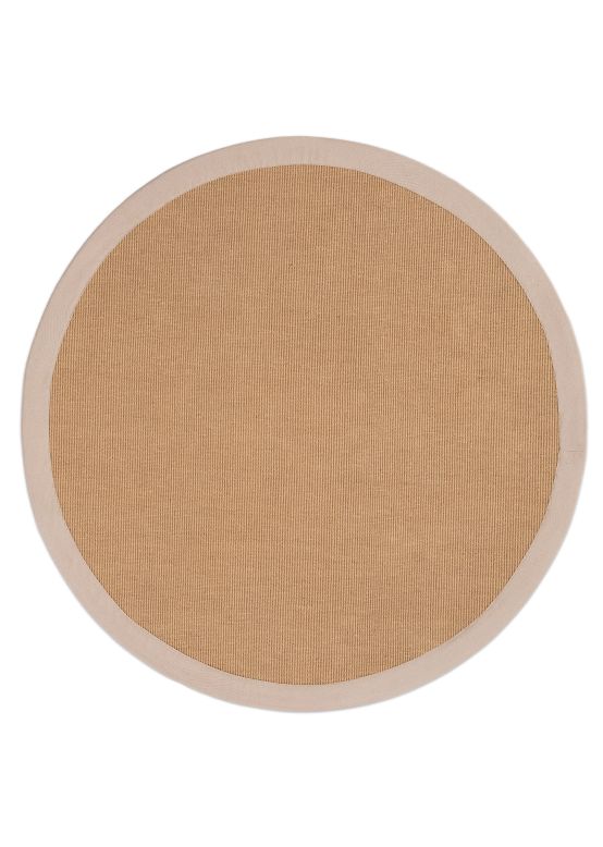 Tapis Sisal ronde Beige