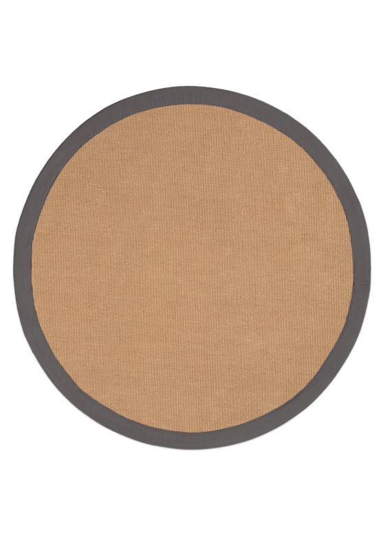 Tapis Sisal ronde Grau