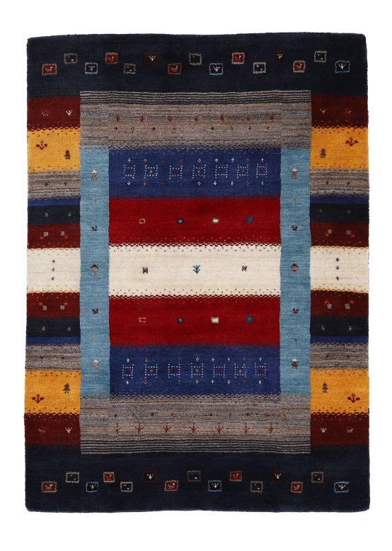 Tapis de laine Gabbeh Don Multicouleur