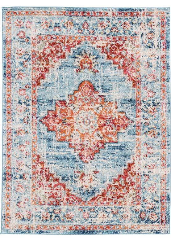 Tapis Vintage Zafira Bleu