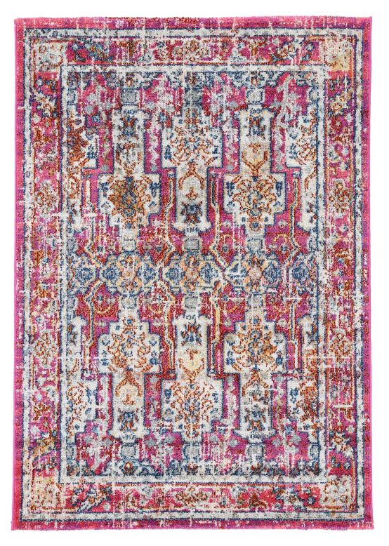 Tapis Aleyna Rouge