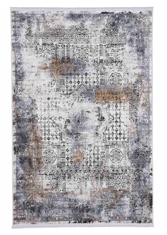 Tapis Vintage Liyath Noir