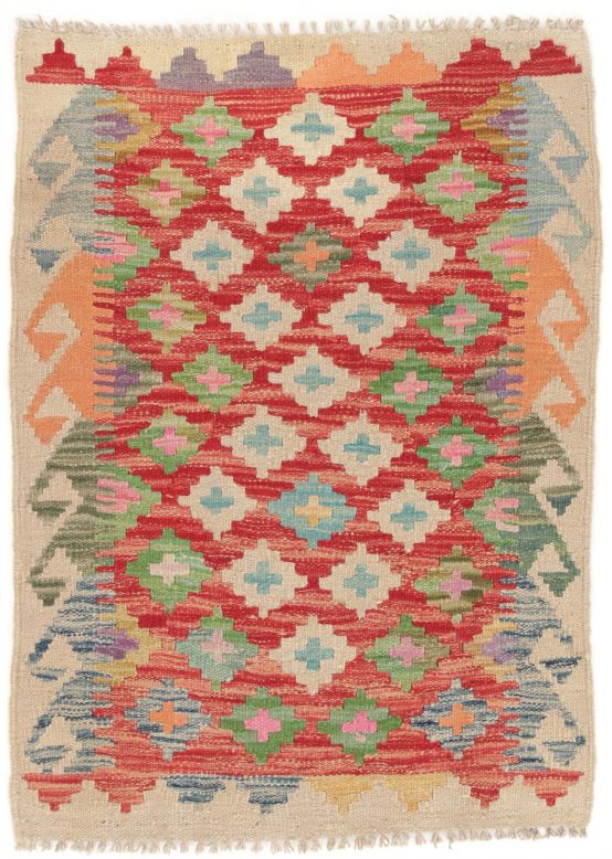 Tapis tissé à plat Kilim Afghan