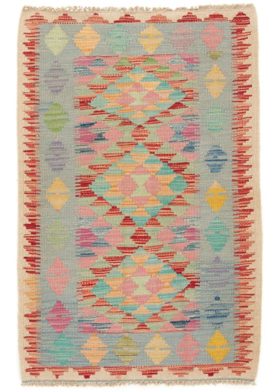 Tapis tissé à plat Kilim Afghan