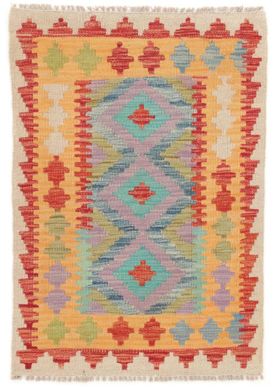 Tapis tissé à plat Kilim Afghan