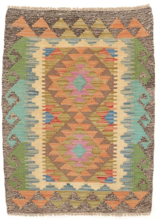 Tapis tissé à plat Kilim Afghan