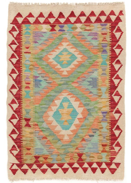 Tapis tissé à plat Kilim Afghan