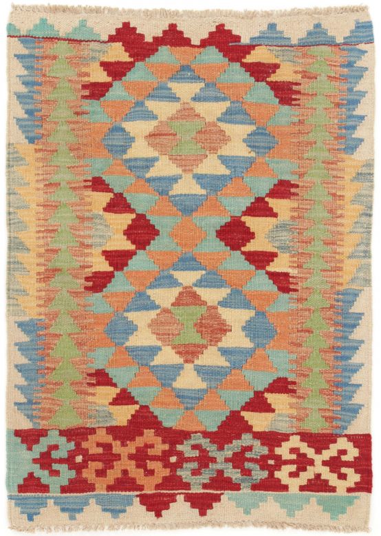 Tapis tissé à plat Kilim Afghan