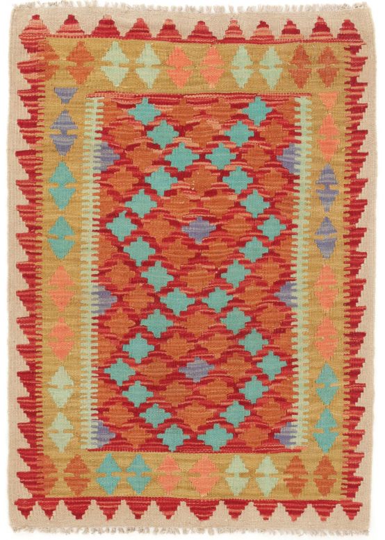 Tapis tissé à plat Kilim Afghan