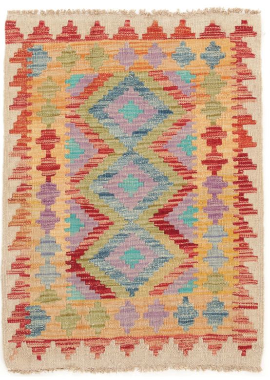 Tapis tissé à plat Kilim Afghan