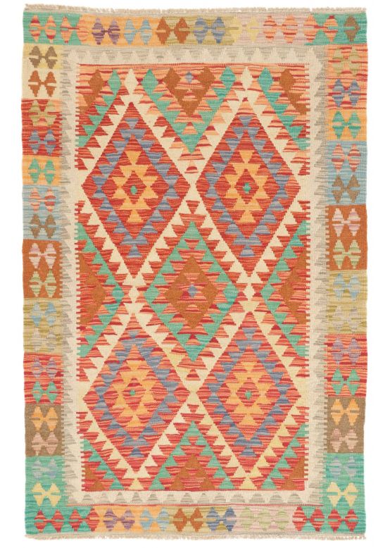 Tapis tissé à plat Kilim Afghan