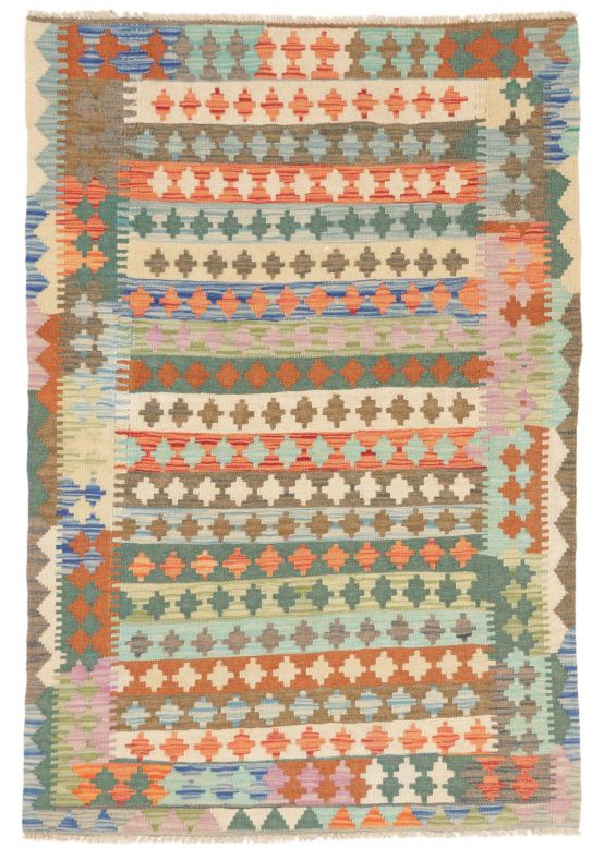 Tapis tissé à plat Kilim Afghan