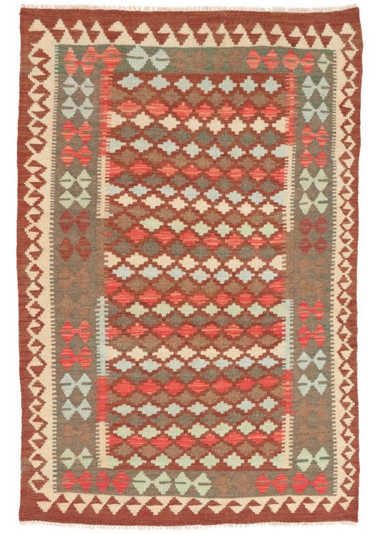 Tapis tissé à plat Kilim Afghan