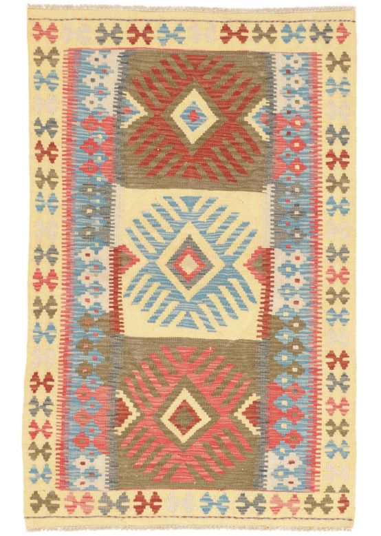 Tapis tissé à plat Kilim Afghan