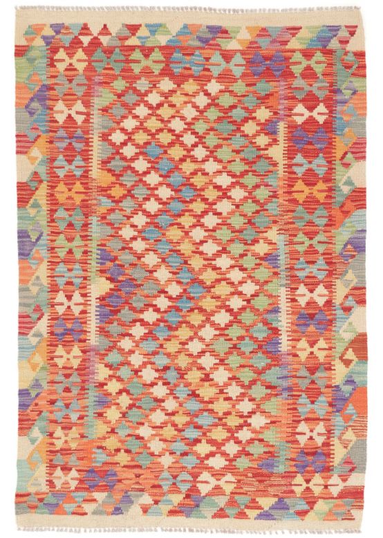 Tapis tissé à plat Kilim Afghan