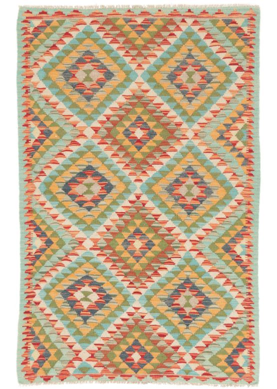 Tapis tissé à plat Kilim Afghan