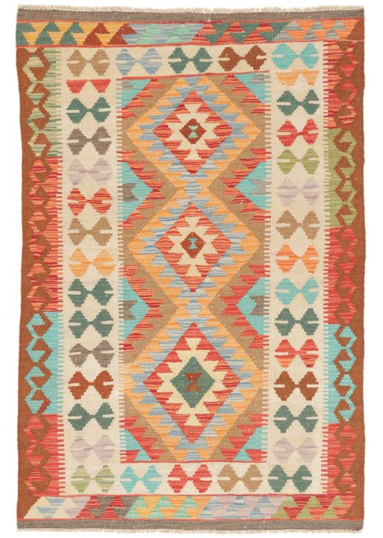 Tapis tissé à plat Kilim Afghan