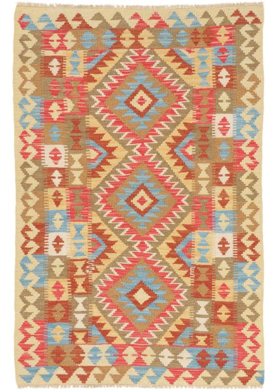 Tapis tissé à plat Kilim Afghan