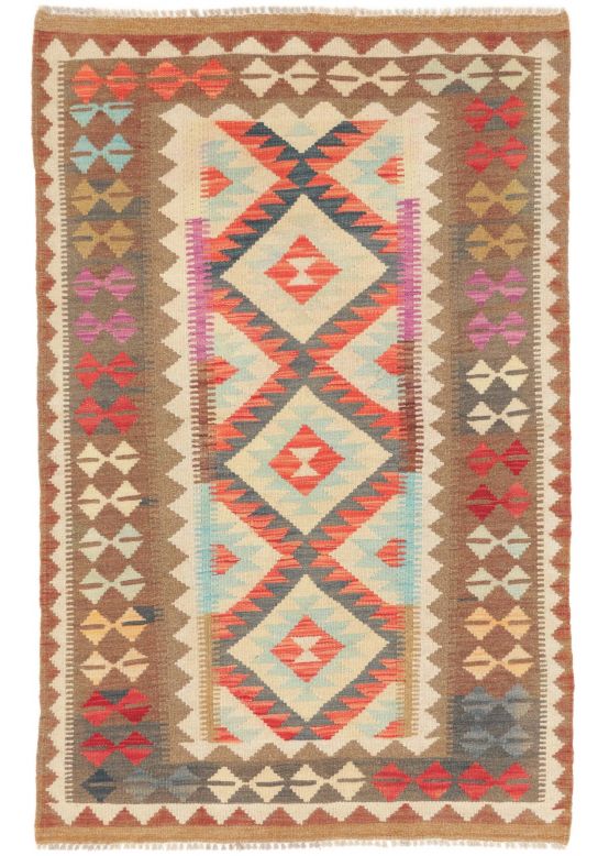 Tapis tissé à plat Kilim Afghan