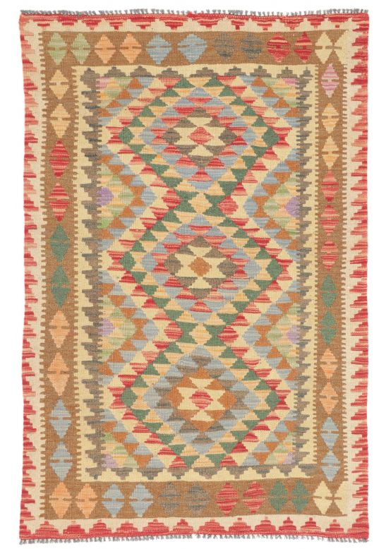 Tapis tissé à plat Kilim Afghan