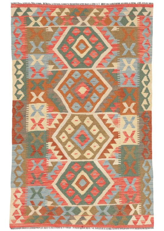 Tapis tissé à plat Kilim Afghan