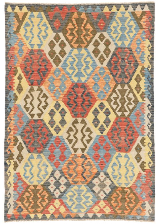 Tapis tissé à plat Kilim Afghan