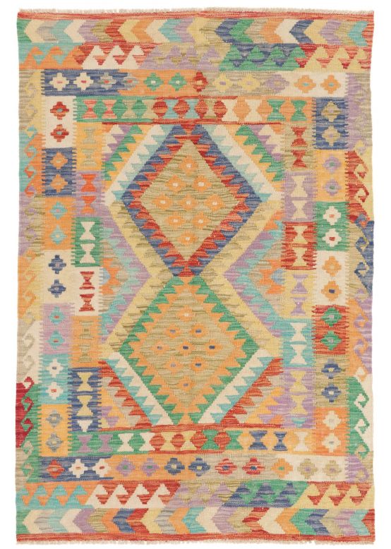 Tapis tissé à plat Kilim Afghan