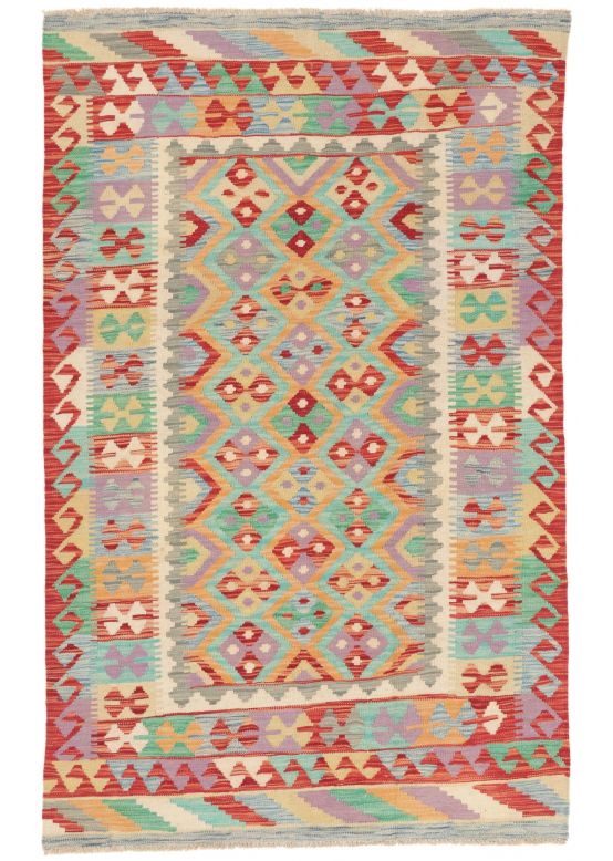 Tapis tissé à plat Kilim Afghan