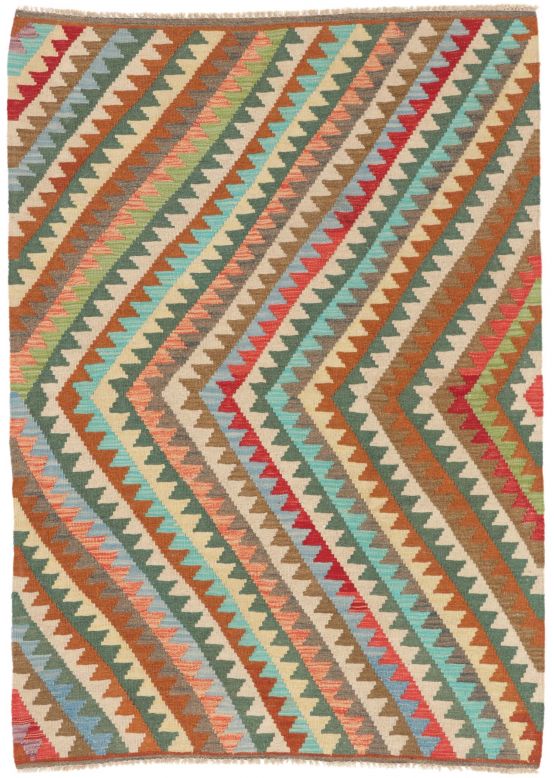 Tapis tissé à plat Kilim Afghan