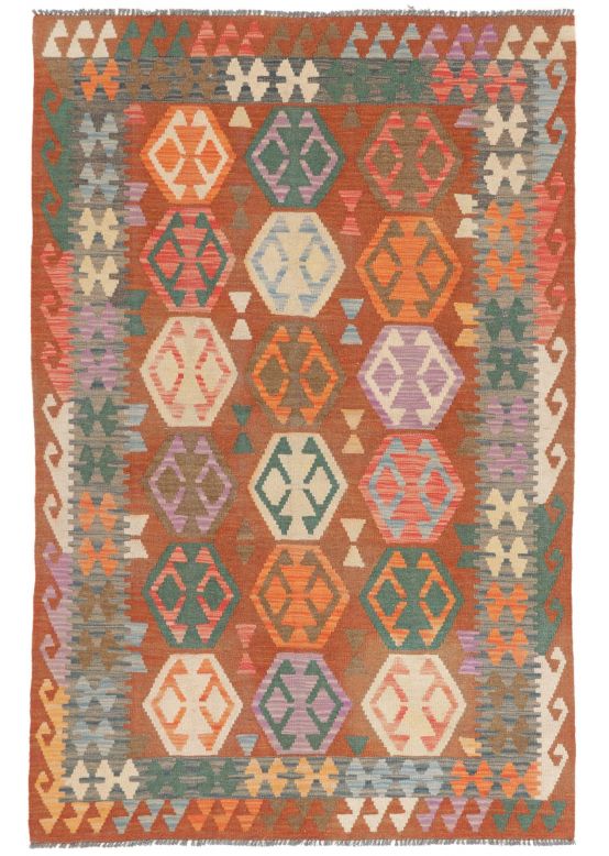 Tapis tissé à plat Kilim Afghan