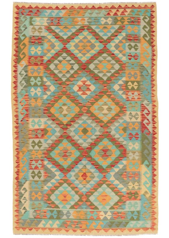 Tapis tissé à plat Kilim Afghan