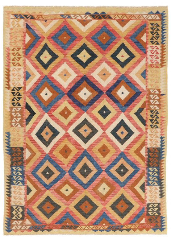 Tapis tissé à plat Kilim Afghan