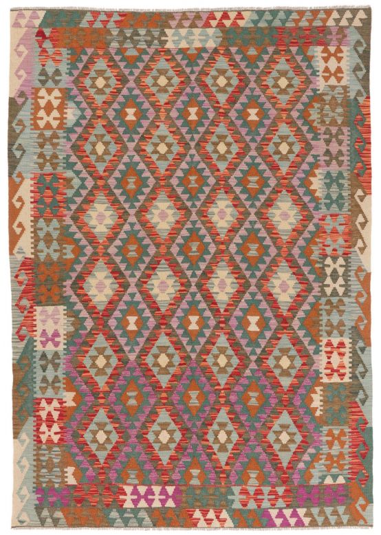 Tapis tissé à plat Kilim Afghan