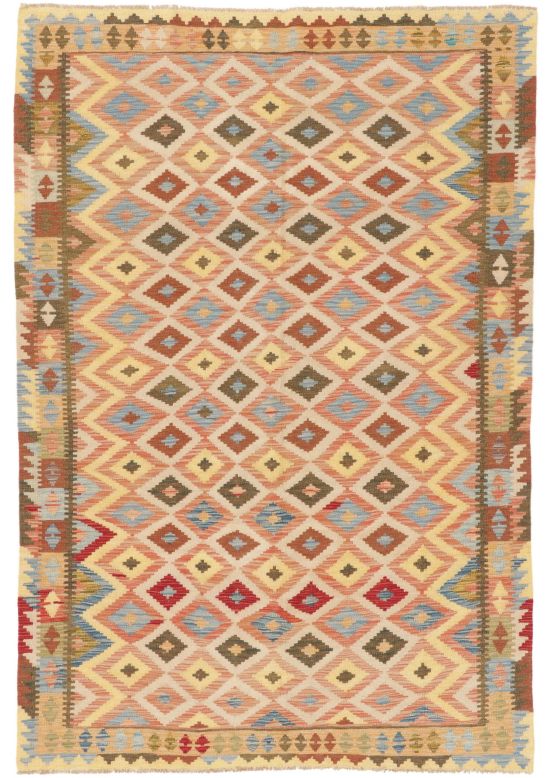 Tapis tissé à plat Kilim Afghan