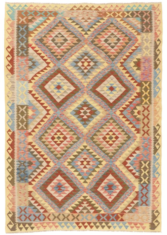 Tapis tissé à plat Kilim Afghan