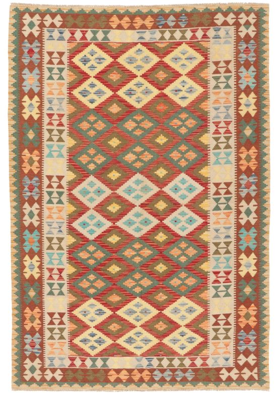 Tapis tissé à plat Kilim Afghan