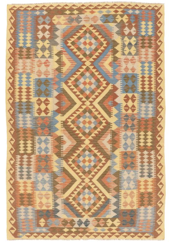 Tapis tissé à plat Kilim Afghan