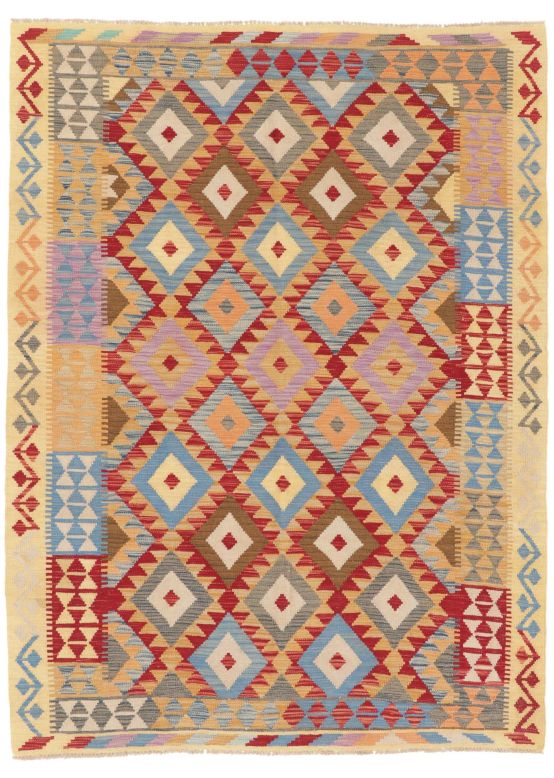 Tapis tissé à plat Kilim Afghan